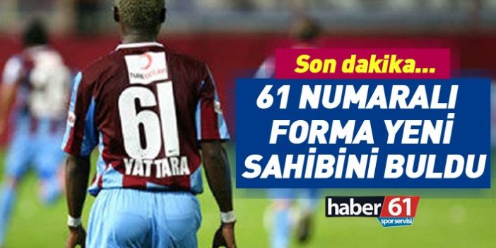 Son dakika... İşte Trabzonspor'da 61 numaralı formanın yeni sahibi
