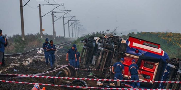 Tekirdağ'daki tren kazasında ölenlerin isimleri açıklandı
