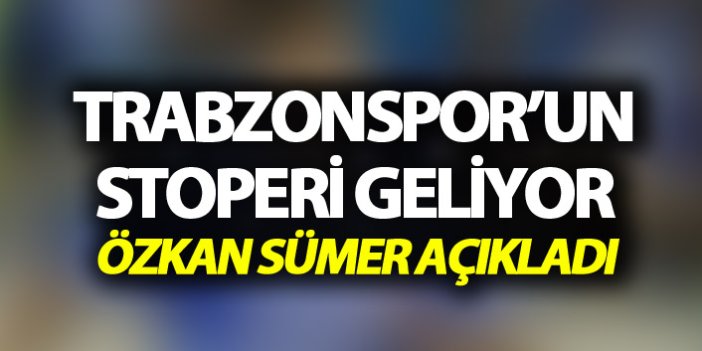 Trabzonsspor'un stoperi geliyor