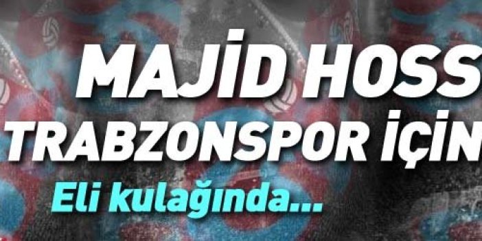 Asbaşkan açıkladı: Majid Hosseini, Trabzonspor için geliyor