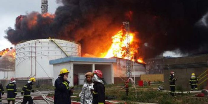 Çin'de kimyasal madde üreten tesiste patlama: 19 ölü