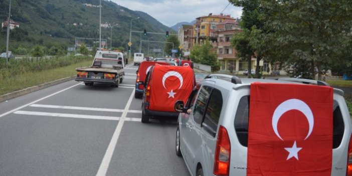 Trabzon'da 15 Temmuz turu