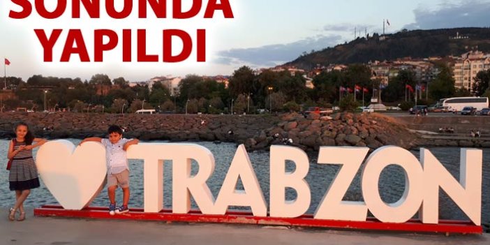 Sonunda Trabzon yazısı yapıldı