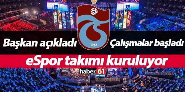 Trabzonspor Başkanı Ağaoğlu açıkladı: eSpor takımı kuruluyor
