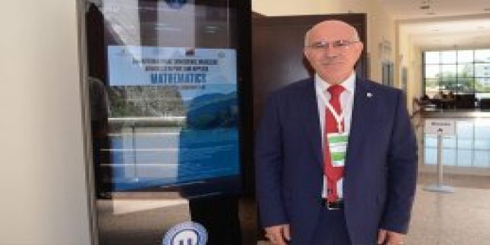 Dünyanın dört bir yanından matematikçiler Trabzon'da buluştu!
