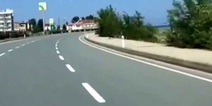 Trabzon Rize yolu için uyarı