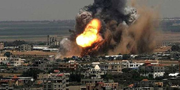 İsrail Gazze'yi vurdu: 2 Filistinli şehit