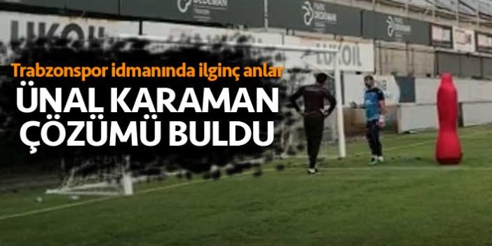 Trabzonspor idmanında neşeli anlar "Yetiştik Metin hocam"