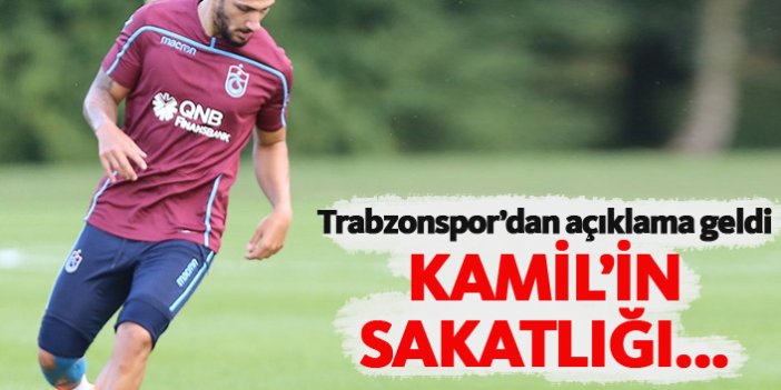 Trabzonspor açıkladı: Kamil Ahmet...