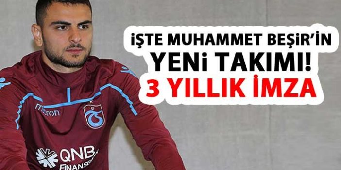 Trabzonspor'un genç yıldızı yeni takımına imzayı attı