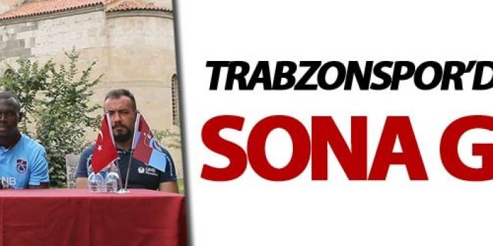 Trabzonspor transferde sona geldi