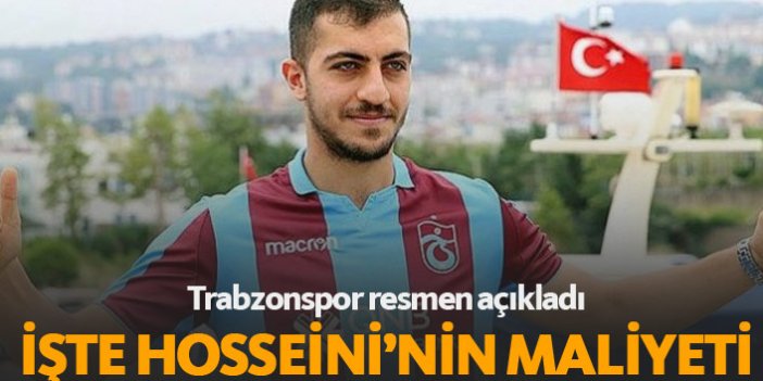 Trabzonspor resmen açıkladı! Hosseini'nin maliyeti...