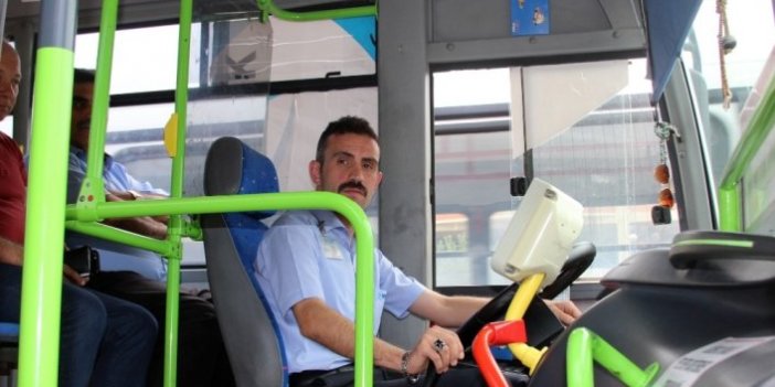 Otobüs şoförü yolcuyu hayata döndürdü
