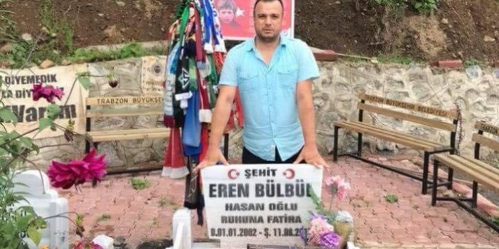 Eren Bülbül'ün mezarını ziyaret için 4 bin kilometre yol geldi