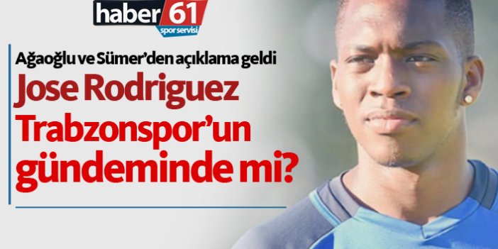Rodriguez Trabzonspor'un gündeminde mi? Başkan açıkladı