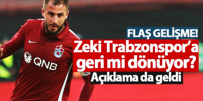 Flaş gelişme! Zeki Yavru Trabzonspor'da mı? Açıklama geldi