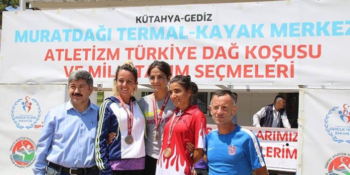 Türkiye Dağ Koşusunda Trabzonlu sporculardan derece