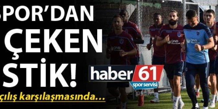 Trabzonspor deplasmandaki açılış maçlarında kaybetmiyor