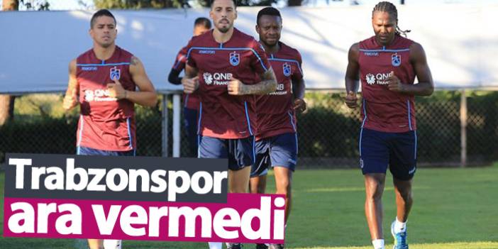 Trabzonspor'da Başakşehir mağlubiyeti sonrası ara yok! Rakip Sivasspor - 13 Ağustos 2018
