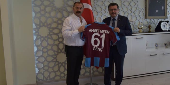 Trabzonspor'dan Başkan Genç'e teşekkür