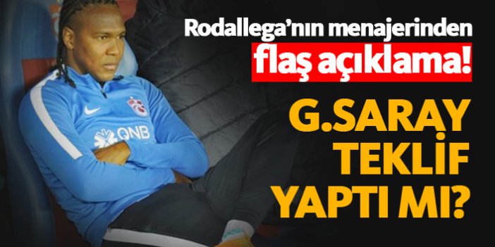 Rodallega'nın menajerinden Galatasaray açıklaması