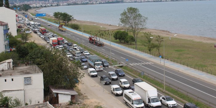 Karadeniz'de trafik yoğunluğu