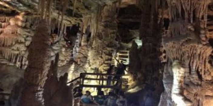 Karaca Mağarası 55 bin turisti ağırladı