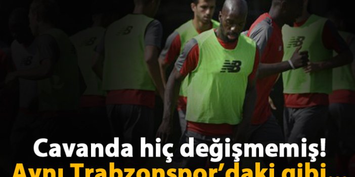 Cavanda Trabzonspor günlerini hatırlattı