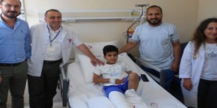 Arap turist Trabzon'da ameliyat oldu