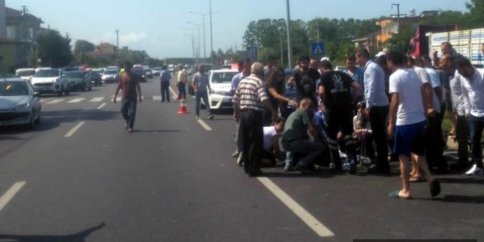 Samsun'da trafik kazası 1 ölü
