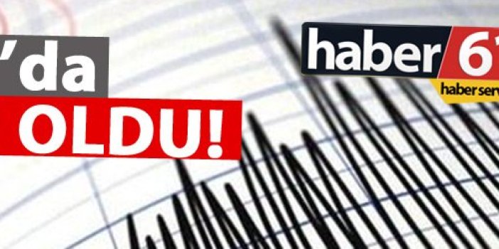 Trabzon Araklı'da deprem oldu!