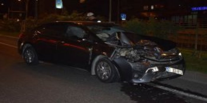 Bakan konvoyunda kaza: 4 polis yaralandı