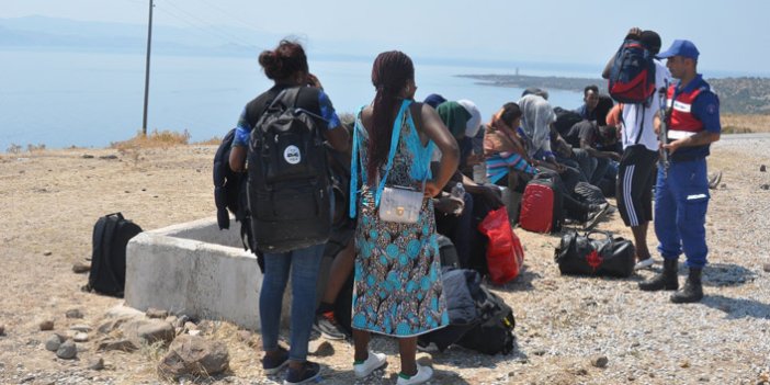 Çanakkale’de 93 göçmen yakalandı