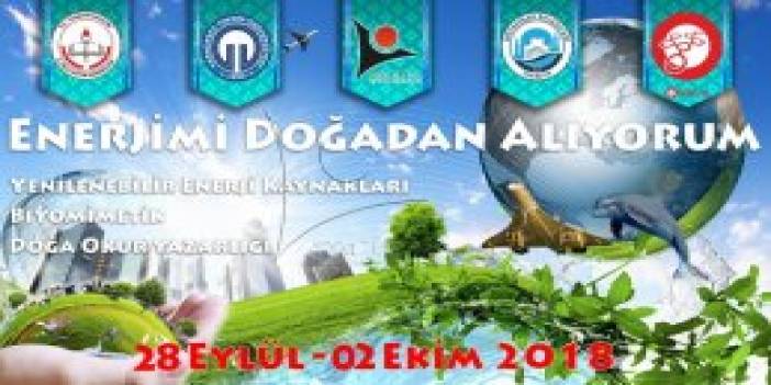 Trabzon'da "Enerjimi Doğadan Alıyorum" projesi! Fosil yakıtlara dikkat çekecekler