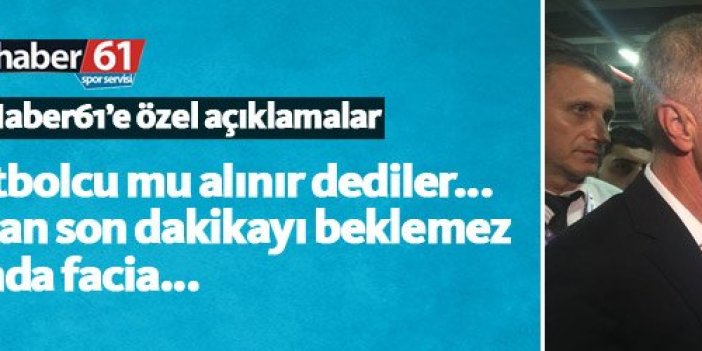 Ahmet Ağaoğlu : Transferde ciddi olan son dakikayı beklemez