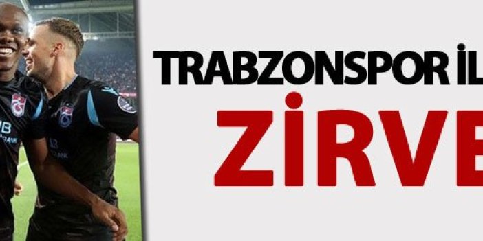 Trabzonspor ilk yarıda bitiriyor