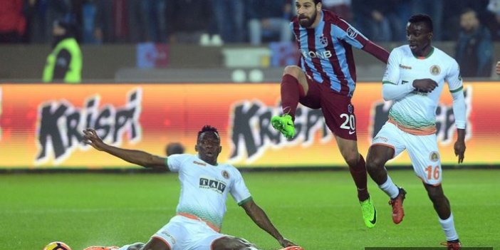 Trabzonspor ile Alanyaspor 5. Randevuda