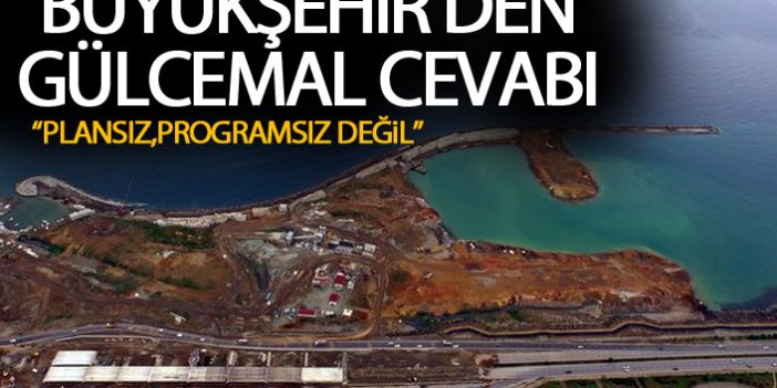 Trabzon Büyükşehir Belediyesi'nden Gülcemal cevabı
