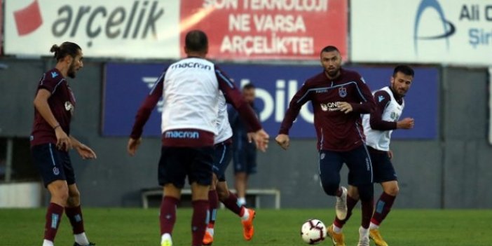 Trabzonspor Göztepe maçı hazırlıklarına başladı