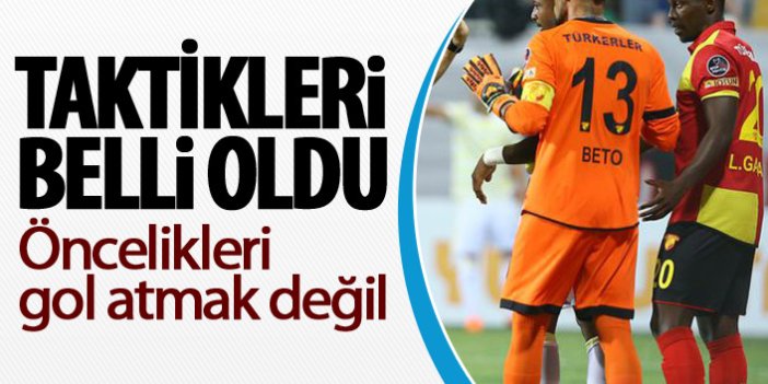 Göztepe'nin Trabzonspor taktiği belli oldu