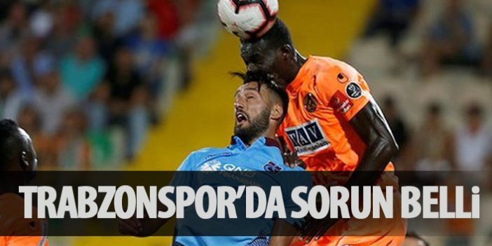 Trabzonspor'un sorunu havada