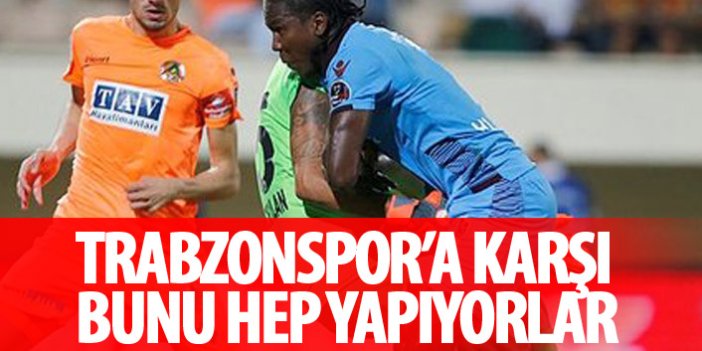 Trabzonspor bunu hep yapıyor! Rakip kalecileri...