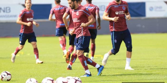 Trabzonspor'da, Göztepe maçı hazırlıklarına devam ediyor. 20-09-2018