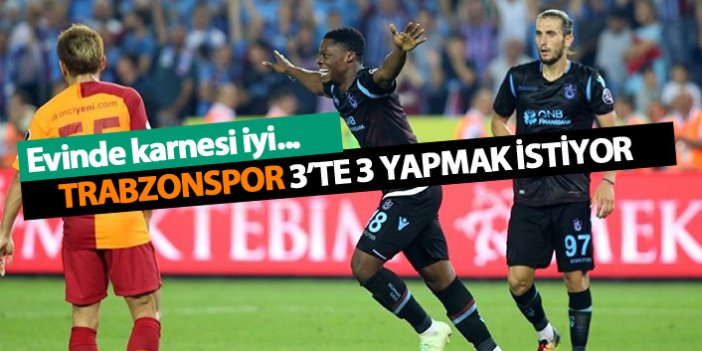 Trabzonspor 3'te 3 yapmak istiyor