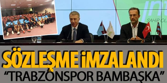 Trabzonspor, yeni sponsoru  Intercity ile sözleşme imzalıyor!