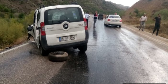 Gümüşhane'de Trafik kazası: 3 yaralı