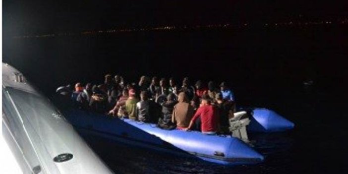 61 düzensiz göçmen yakalandı