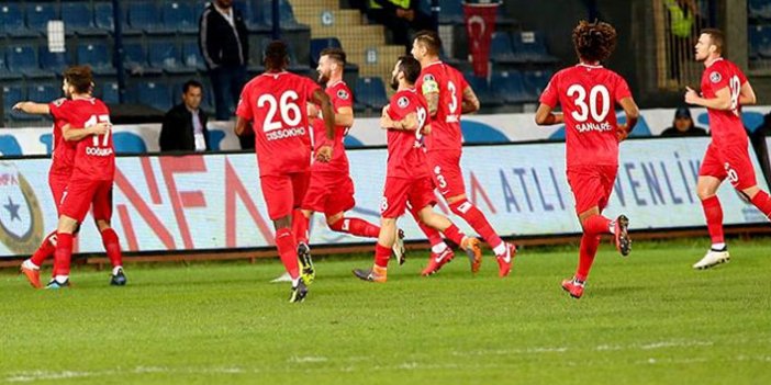 Antalyaspor deplasmanda kazandı