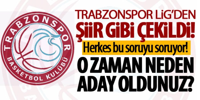 Trabzonspor şiir gibi çekildi