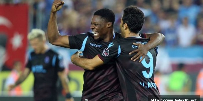 Trabzonspor'un yeni forveti Burak ve Rodallega'ya takıldı